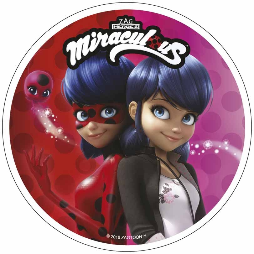 Disque Pate A Sucre Miraculous Ladybug A 4 00