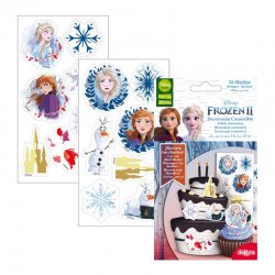 Sticker Azyme Pour Gateaux De La Reine Des Neiges Disney A 2 69