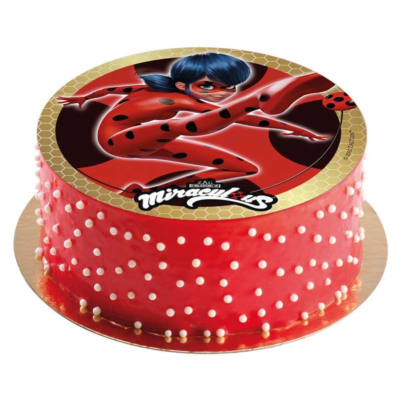 Disque Comestible Ladybug Miraculous A 4 00