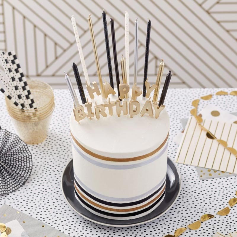 Bougies D Anniversaire Metallique Set 25 Wilton A 9 39