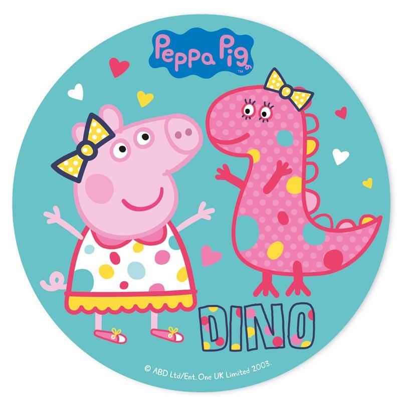 Disque Peppa Pig Et Dino A 4 00