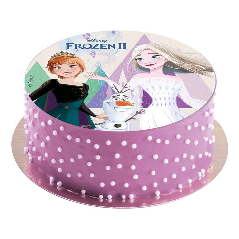 Disque La Reine Des Neiges 2 Elsa Et Anna Disney A 4 00