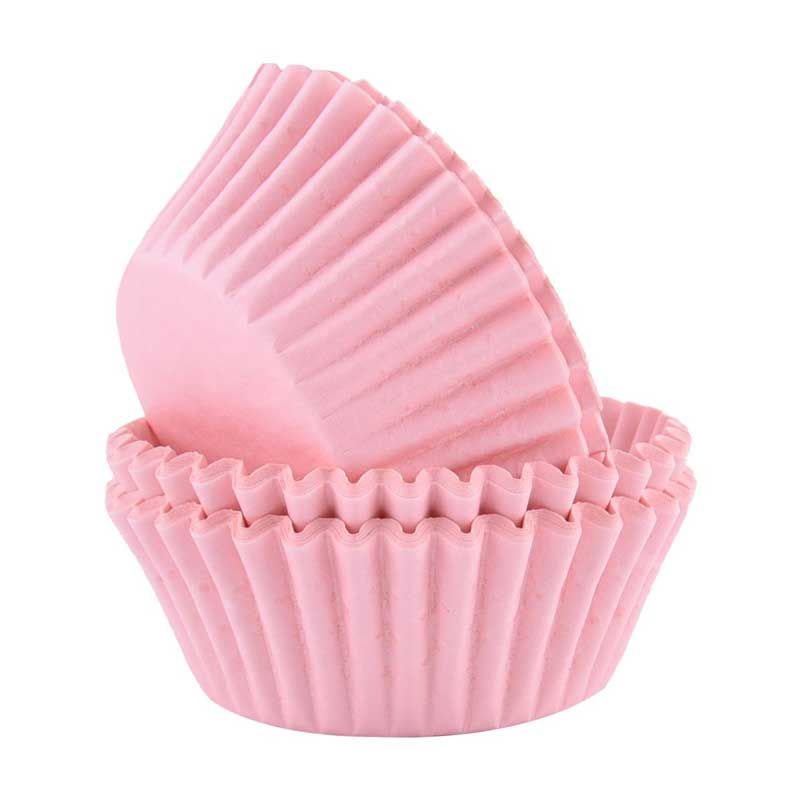 Caissette à cupcakes assorties rose clair et blanc - Anniversary House -  MaSpatule