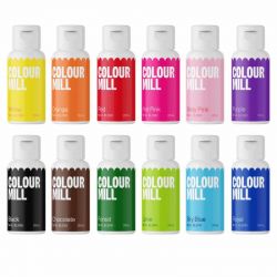 Colorant liposoluble pour chocolat 20ml Colour Mill couleurs aux ch