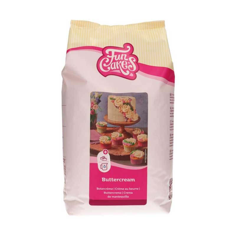 Préparation Mix pour crème au beurre 4kg FunCakes