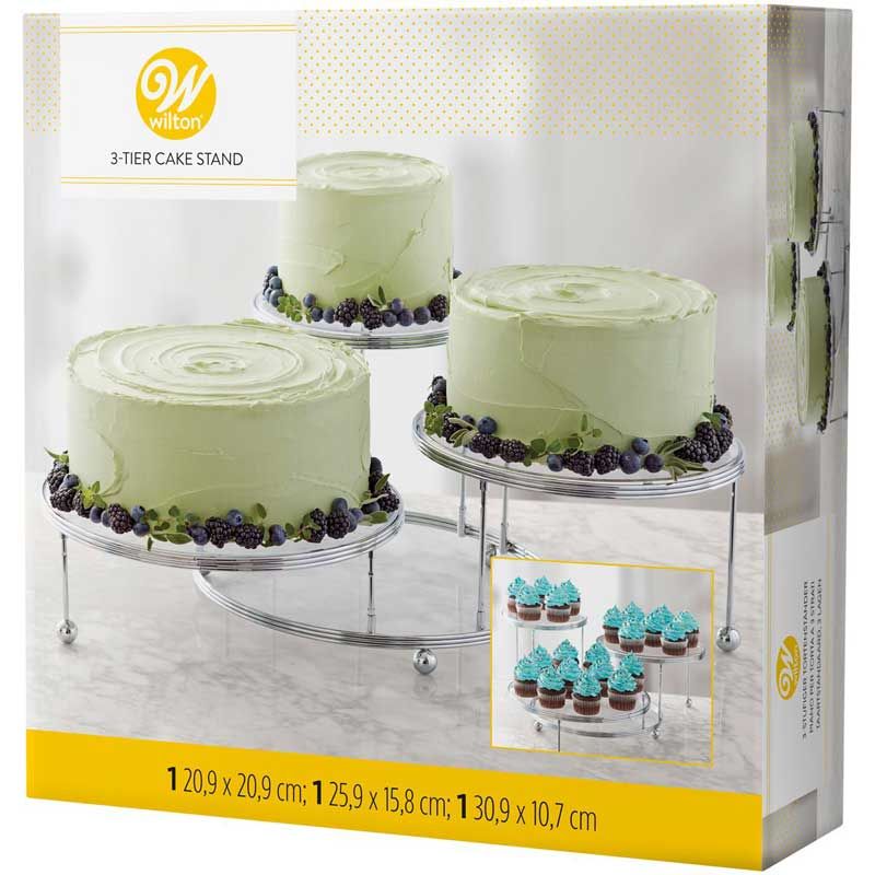 Gâteau à 3 étages - Semelle + Bâton – En Papiers Europe