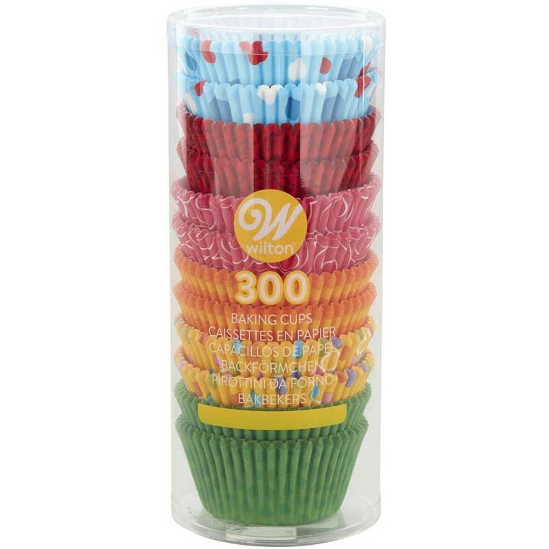 Pack de Caissettes à cupcakes Assorties Saisons pcs/300 Wilton