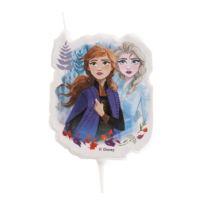 Bougie Elsa et Anna la reine des nesiges Disney