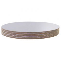 Plateau de présentation rond fin pour gâteau de 15 à 30 cm de diamètre Set de 5 Plateaux PME