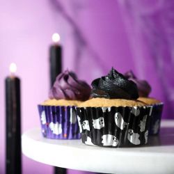 Caissettes à Cupcakes Fantômes Effrayants Halloween pcs/60 PME