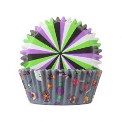 Caissettes à Cupcakes Farce ou Friandise Halloween pcs/60 PME