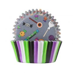 Caissettes à Cupcakes Farce ou Friandise Halloween pcs/60 PME