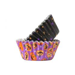 Mini Caissettes à Cupcakes Citrouilles Halloween pcs/60 PME