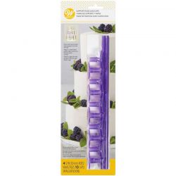 Dowel tiges Support et Embouts Plastique pcs/14 Wilton