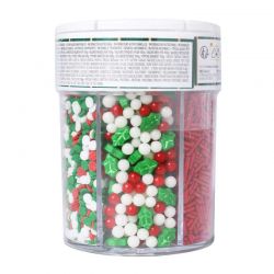 Assortiment de Sprinkles de Noël décorations de Fêtes PME