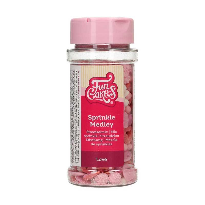 Sprinkle Medley Love 50 g FunCakes