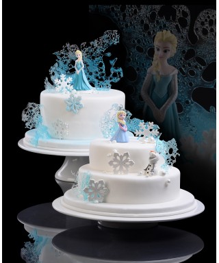 Kitchen Dining Bar Moule Silicone Elsa De La Reine Des Neiges Gateaux Pate A Sucre D Amande Cake Home Garden