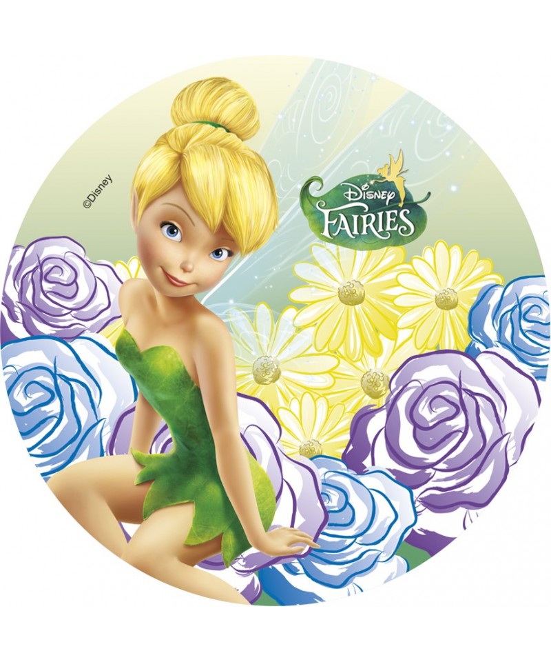 3113 disque azyme la fee clochette et ses fleurs disney