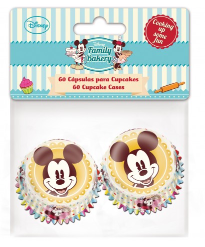Caissettes à cupcakes x 25 - Mickey - Jour de Fête - Princesses ou Disney -  Top Thèmes