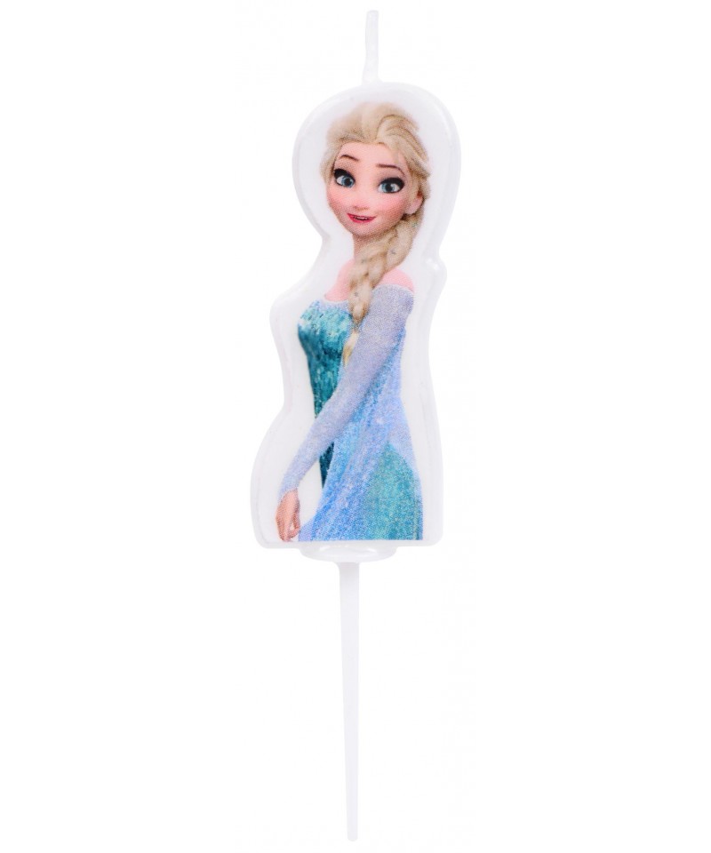 4106 bougie 2d elsa la reine des neiges disney